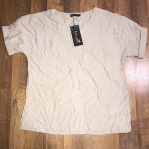 Medium Tan Tunic Style Top by Amaryllis